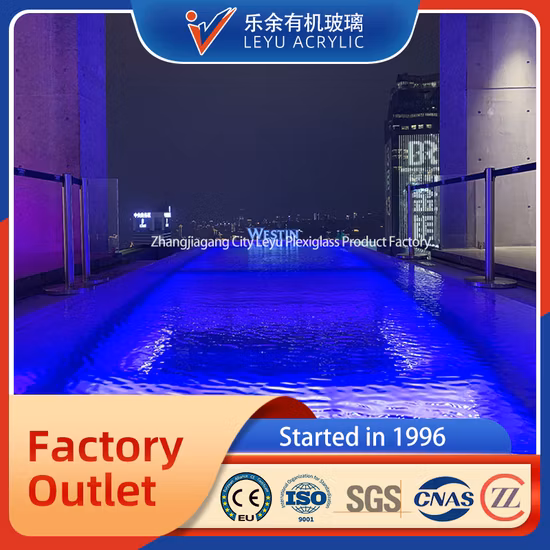China Supplier Acrylic Panel Installation Swimming Pool