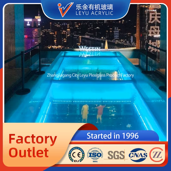China Supplier Acrylic Panel Installation Swimming Pool