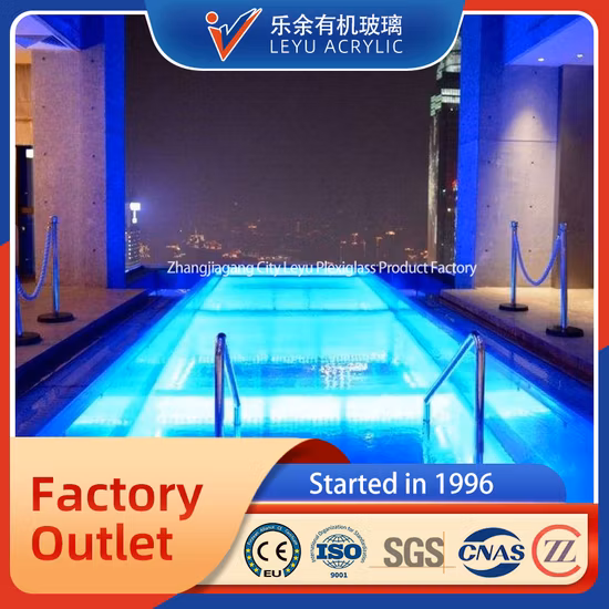 China Supplier Acrylic Panel Installation Swimming Pool